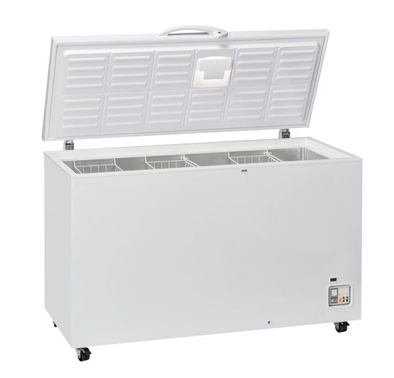 Congelatore a pozzetto 500L in acciaio verniciato e alluminio - Temp  -25°C/-15°C