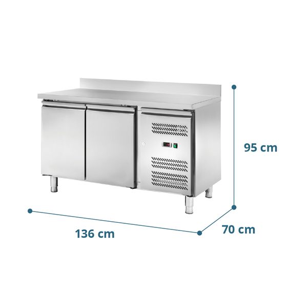 Tavolo Refrigerato Professionale profondità 60 cm