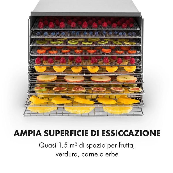Essiccatore professionale FoodDry – 10 cassetti – 1000 W