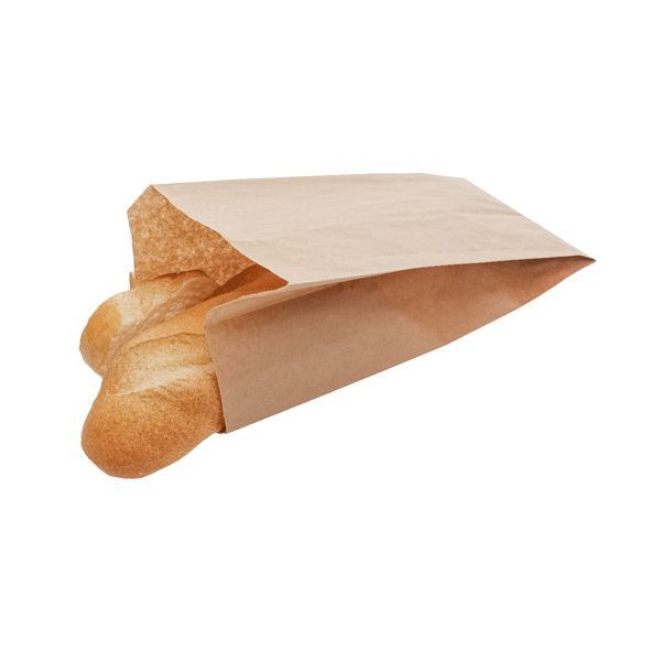 Sacchetti in carta avana per incartare pane e alimenti