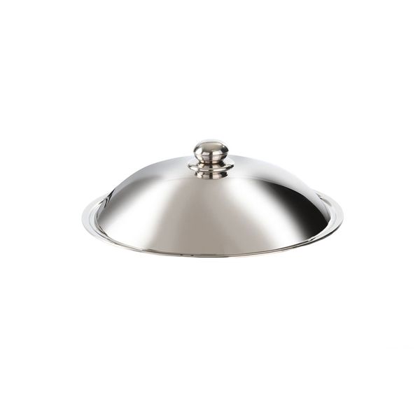 Coperchio per padella wok in acciaio inox - 36 cm